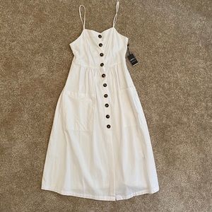 White summer dress